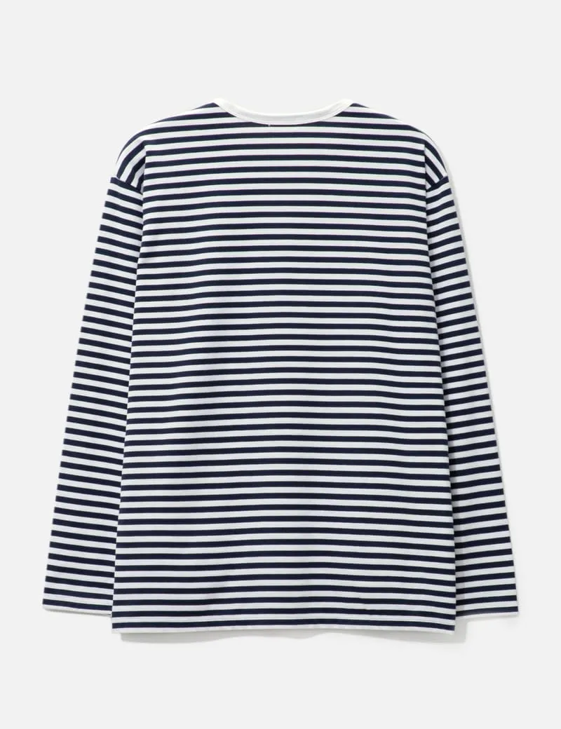 COOLMAX Stripe Jersey Long Sleeve Tee