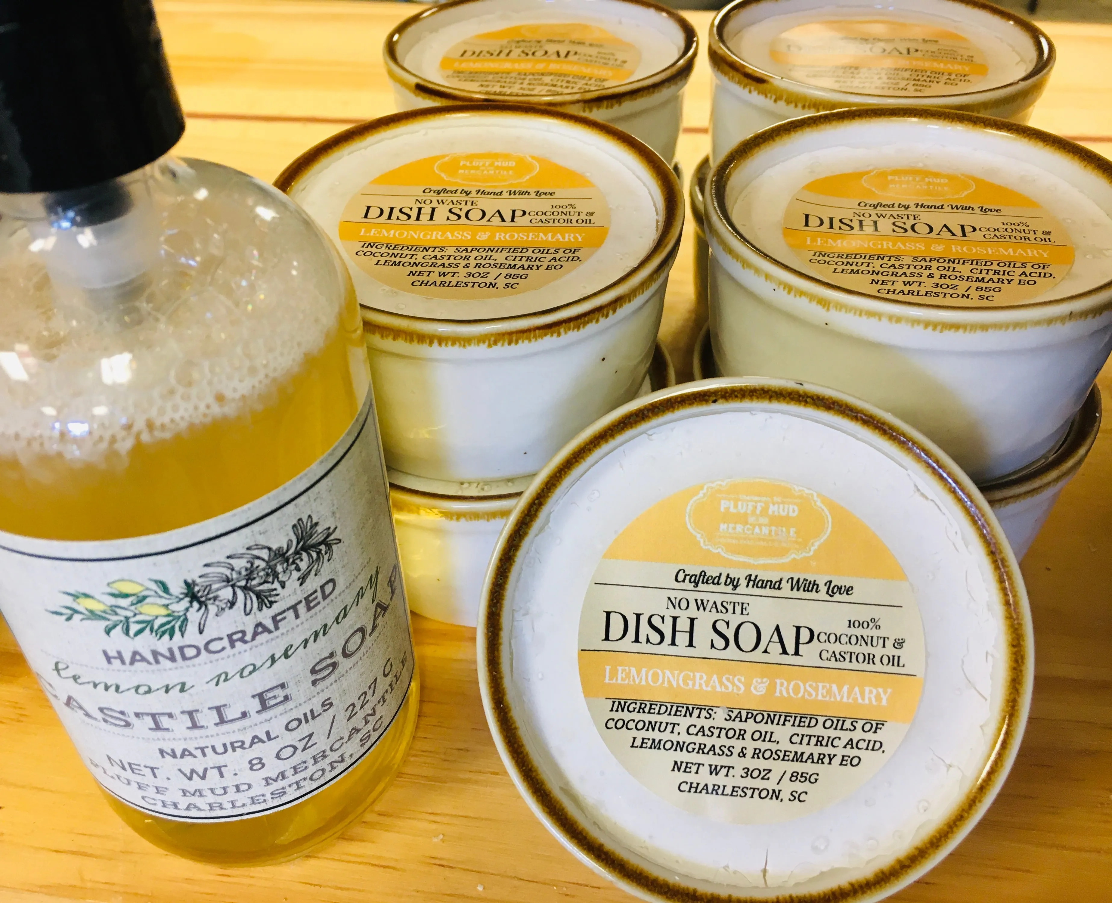 Cucina Collection Liquid Soap - Lemon Rosemary