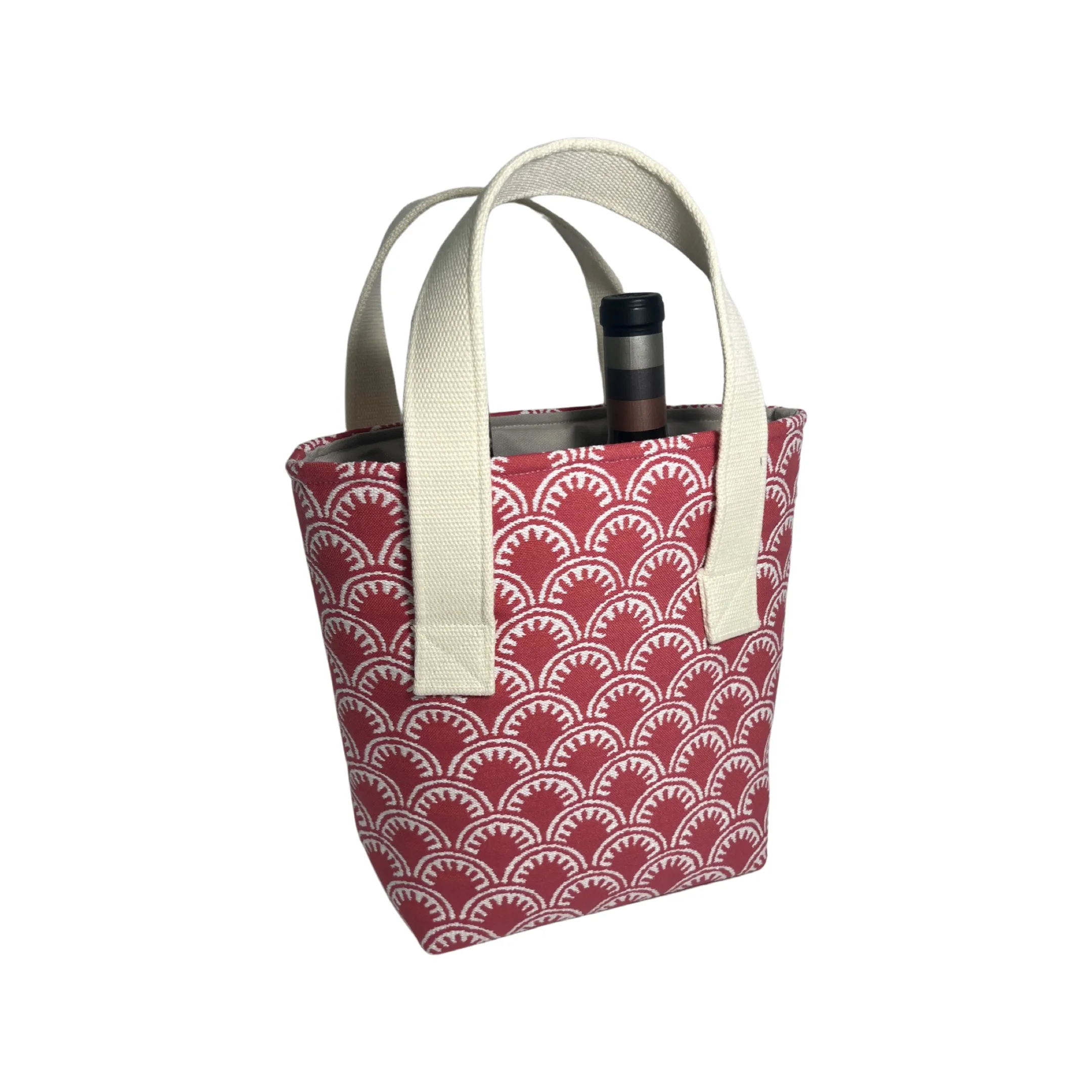 Pink Maisie Wine Tote (Double Bottle)