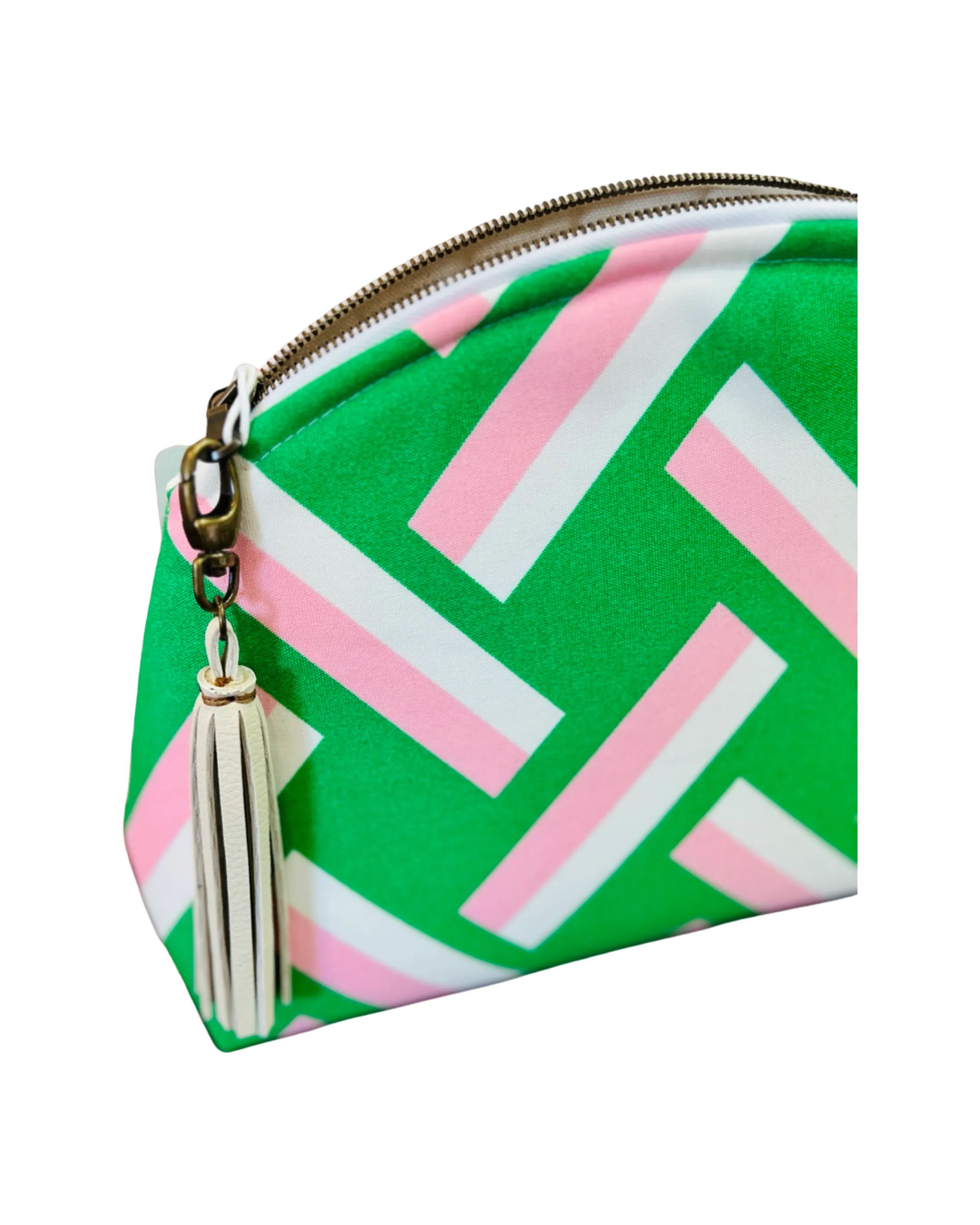 Retro Geometric Performance Pouch