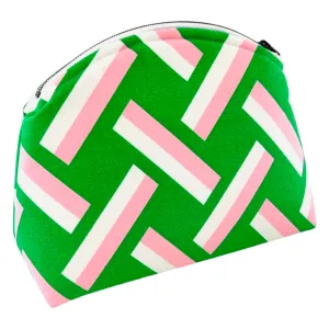 Retro Geometric Performance Pouch