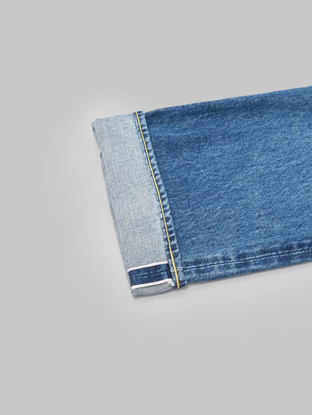 Sugar Cane "1947SW Model Stonewashed" 14.25oz Regular Straight Jeans