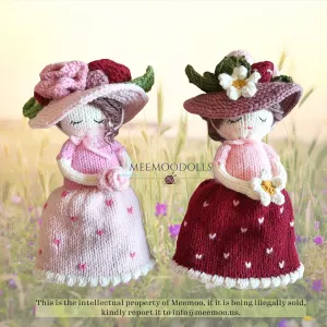 The Lady Cupcake Dolls Knitting Pattern