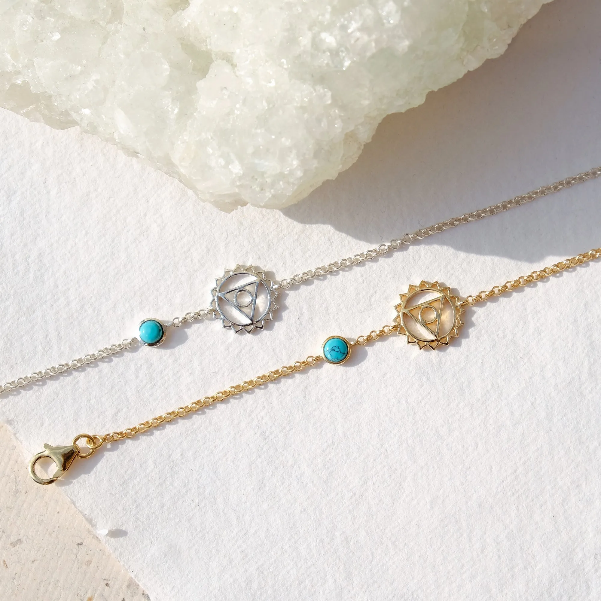 Throat Chakra Bracelet