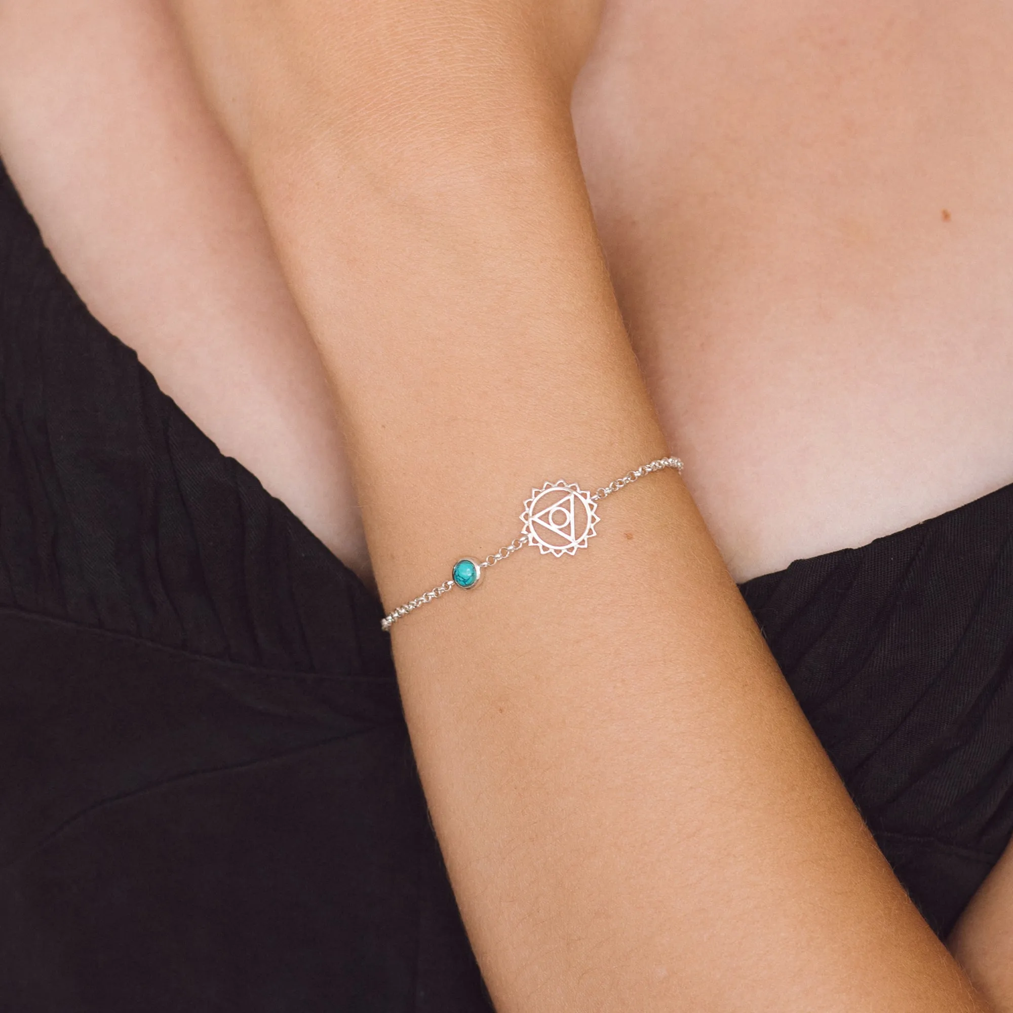 Throat Chakra Bracelet