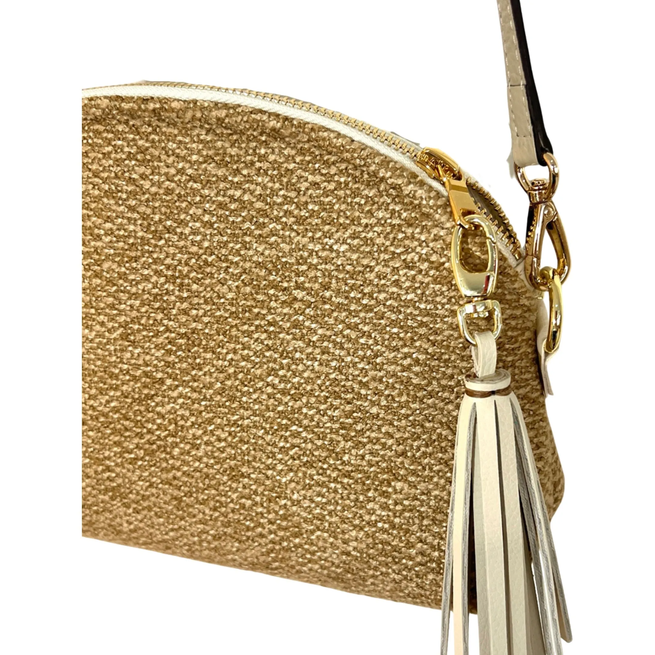 Tweedy Camel Purse