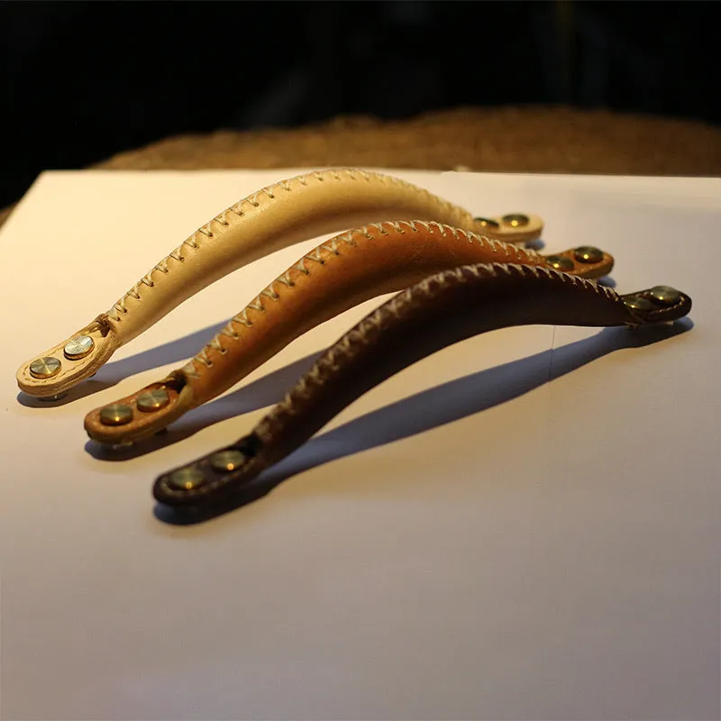 YAAGLE Leather Drawer handles Leather pulls YG8860